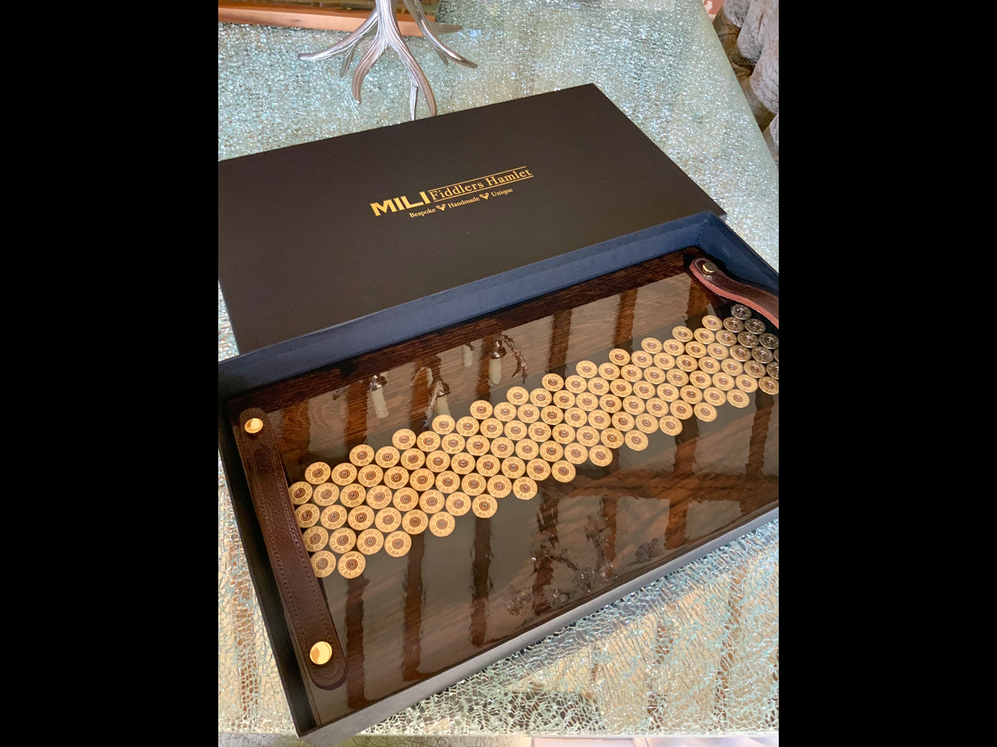 Skeet 4/5 Row Cartridge charcuterie platter