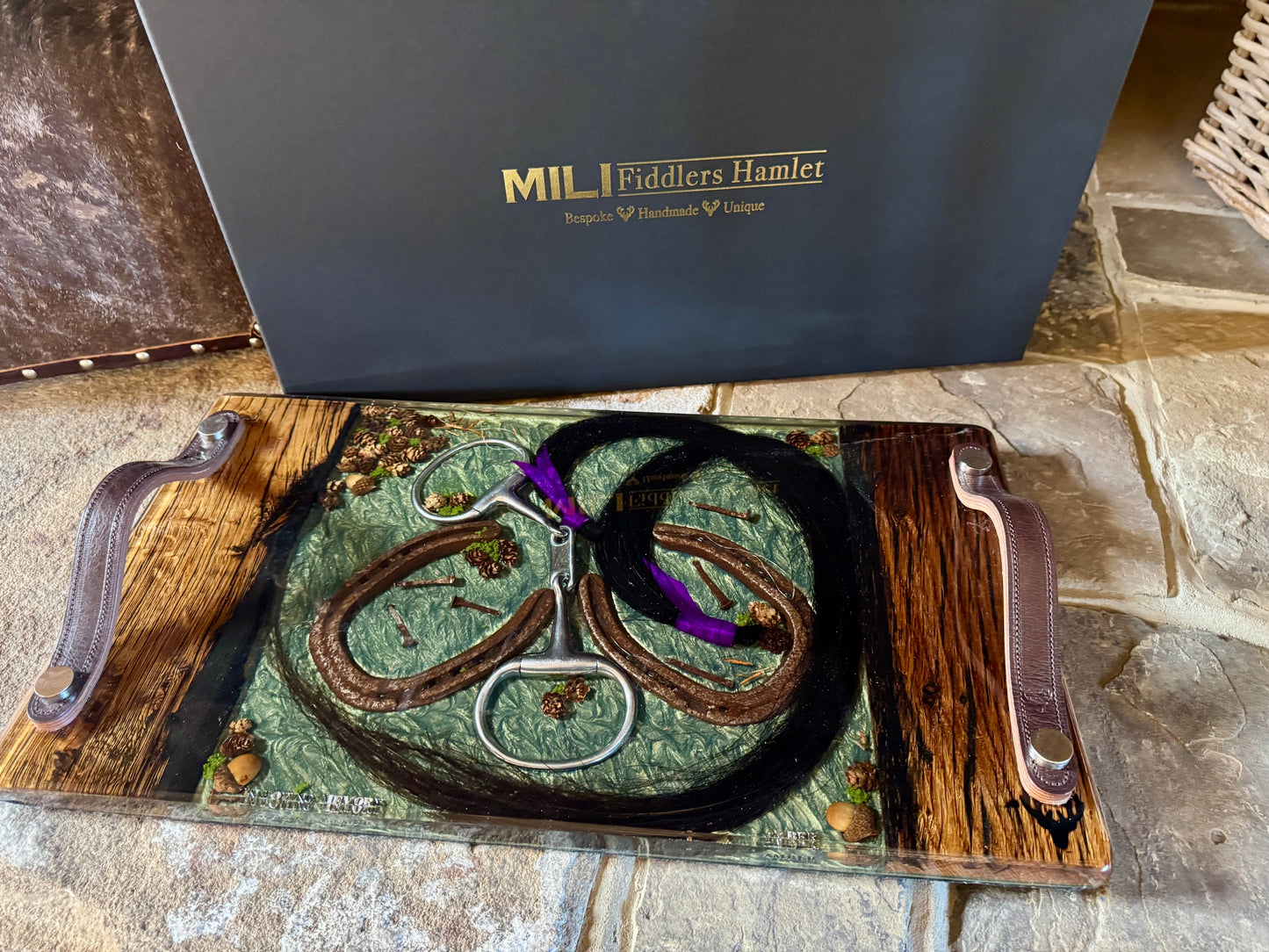 The Skeet MIDI with Horseshoes - Equestrian Charcuterie Platter
