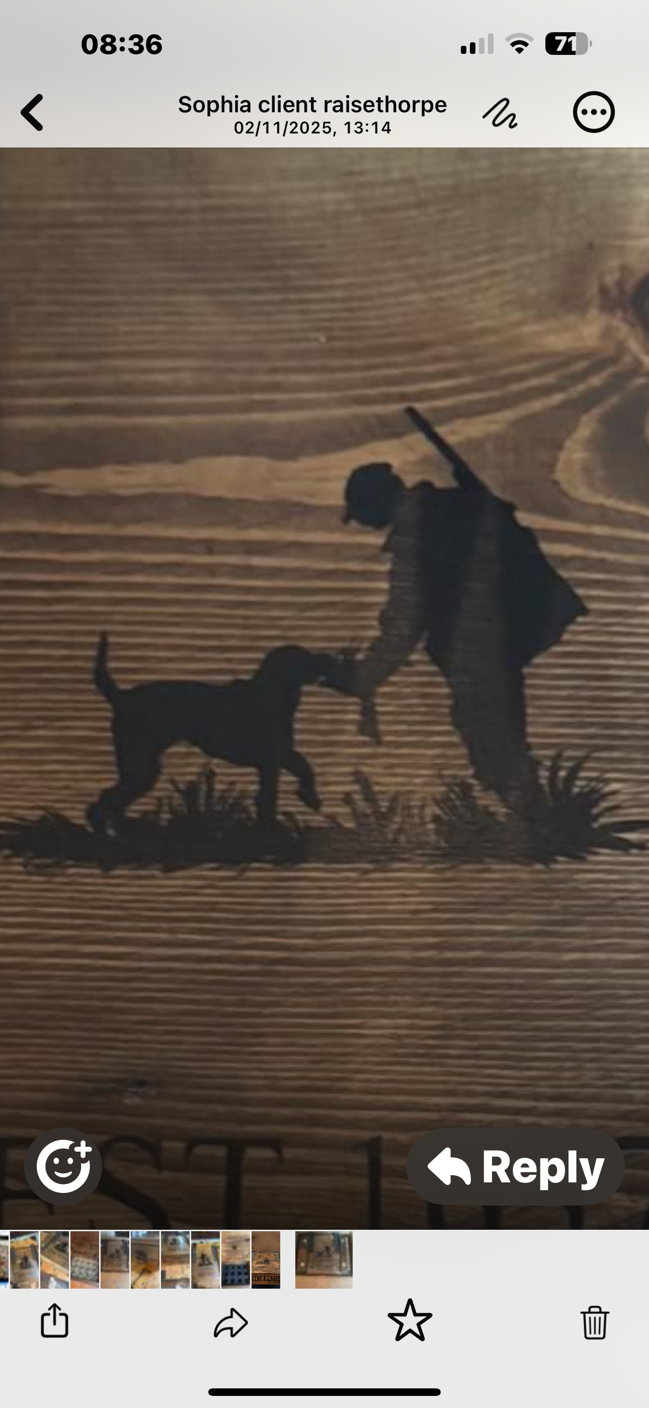 Shooting Peg Finder Box - Hand-Painted Spaniel Design with 12 Peg Glasses