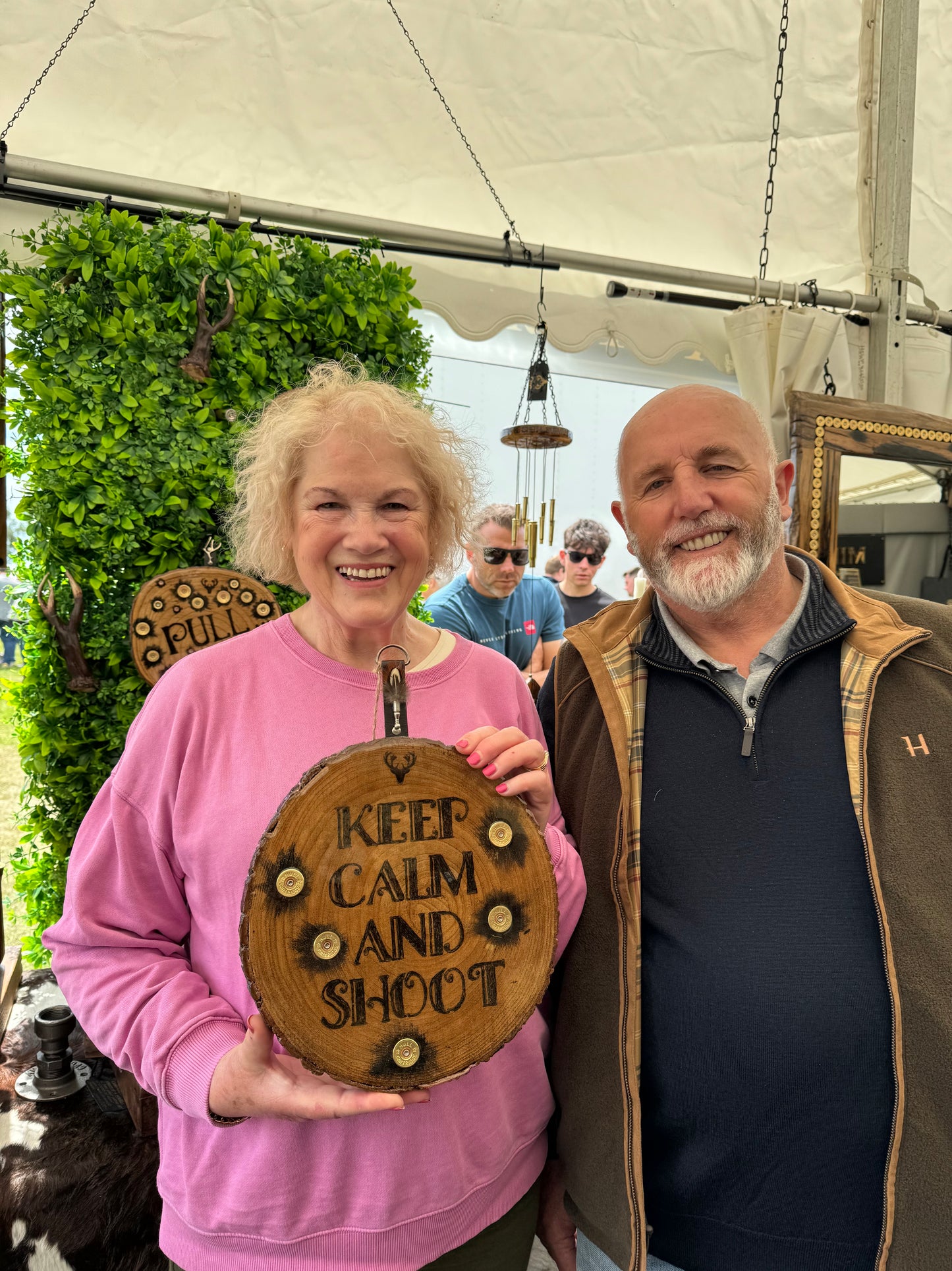 Field Sport Plaque Keep Calm and Shoot