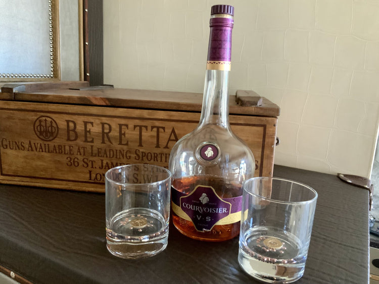 Glasses With Spent Cartridge