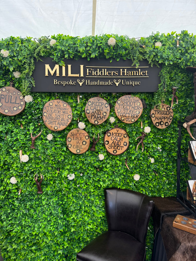 Field Sport Hand Painted Wooden Plaques