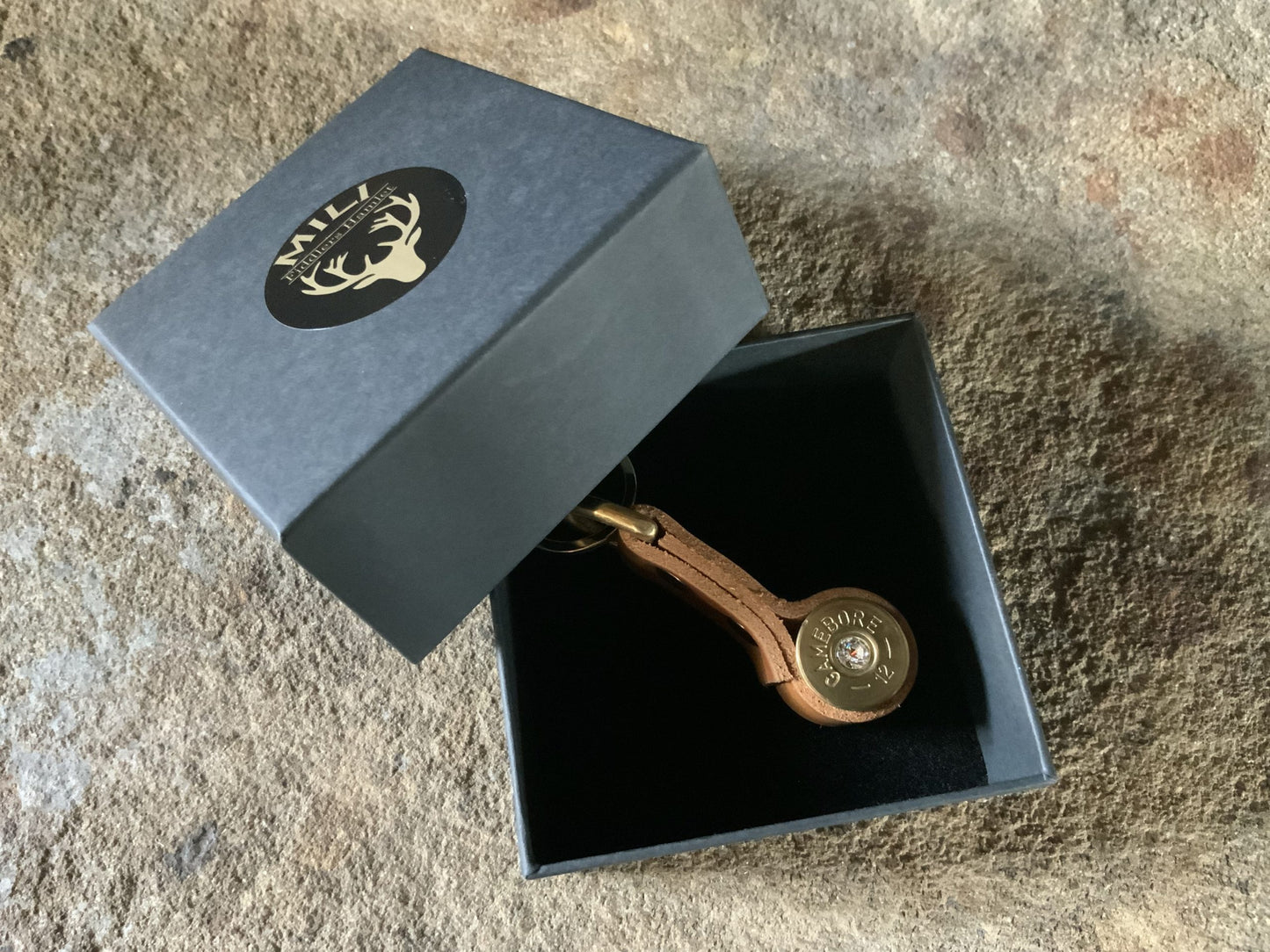 Double Shot Sling Swarovski Crystal Key Ring