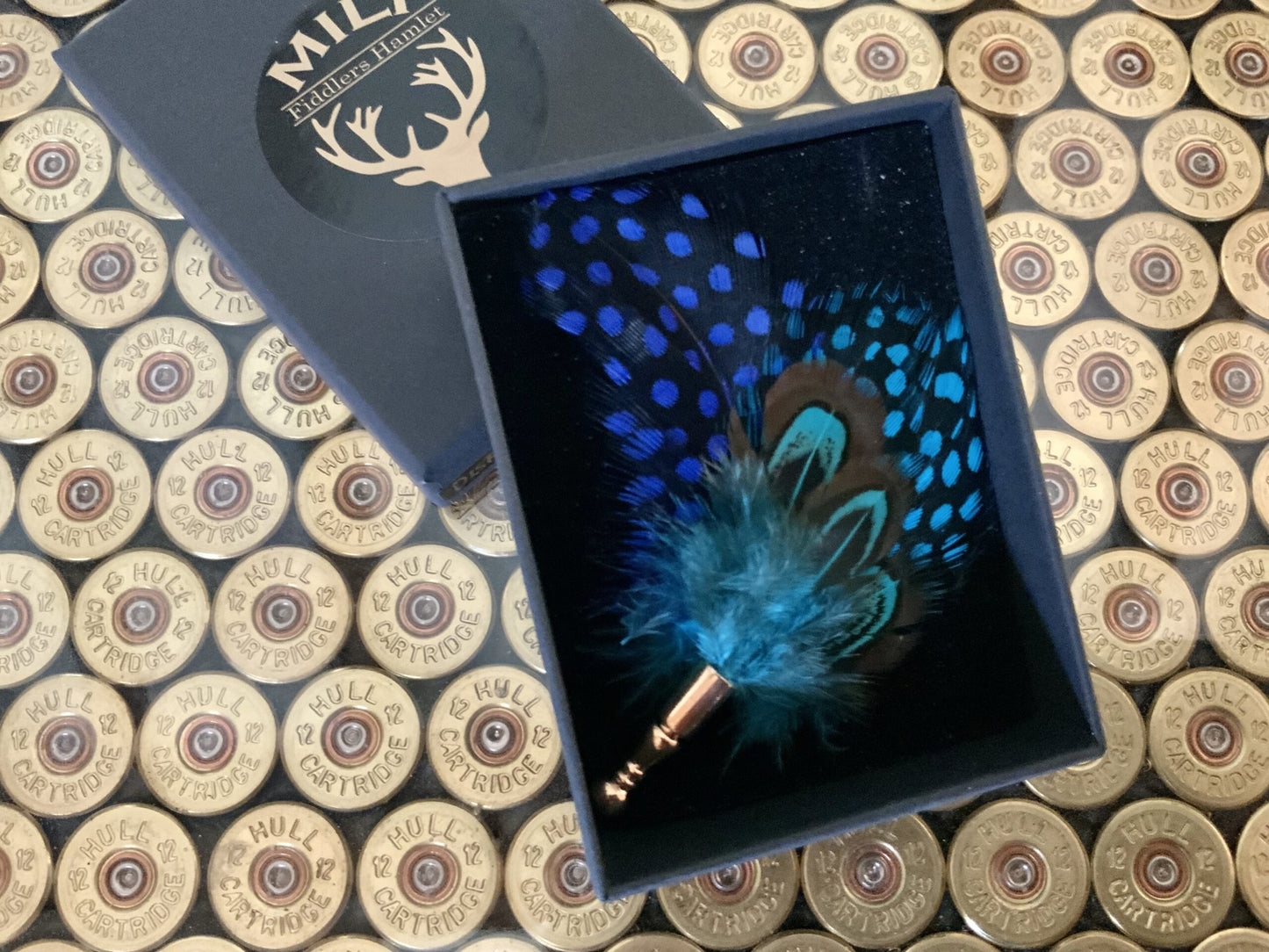 Feather Boutonnières