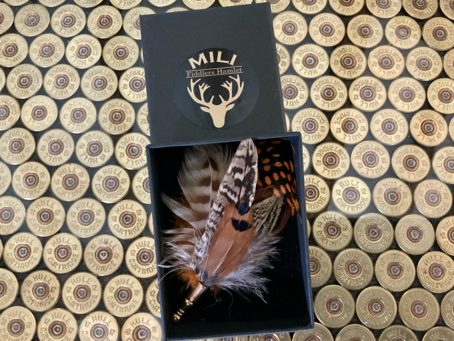 Feather Boutonnières