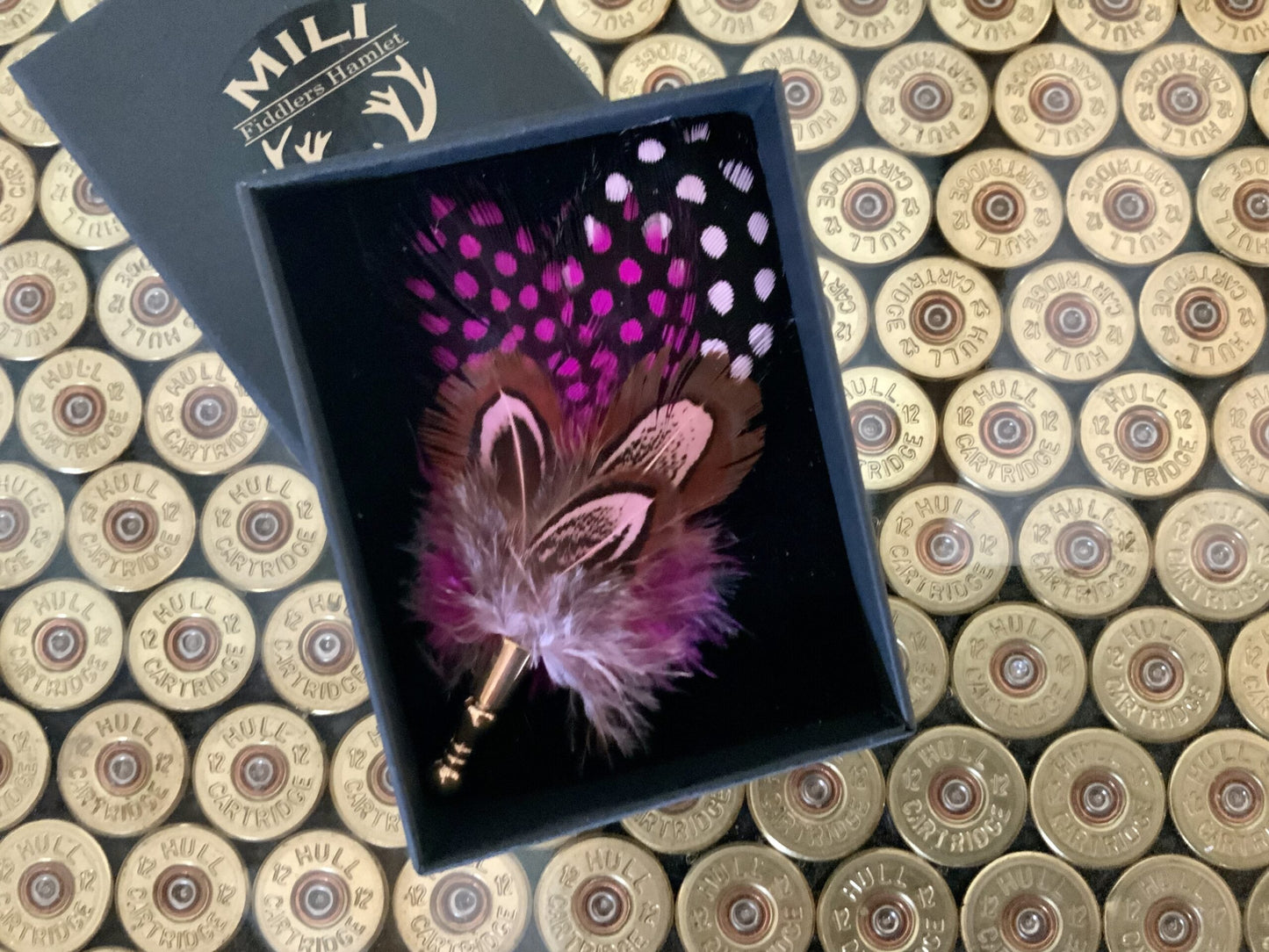 Feather Boutonnières