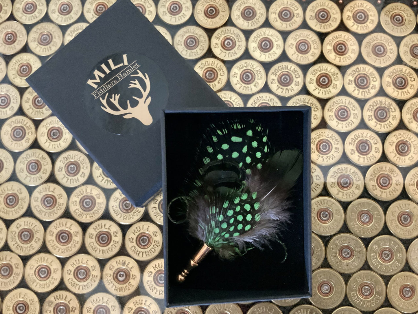Feather Boutonnières