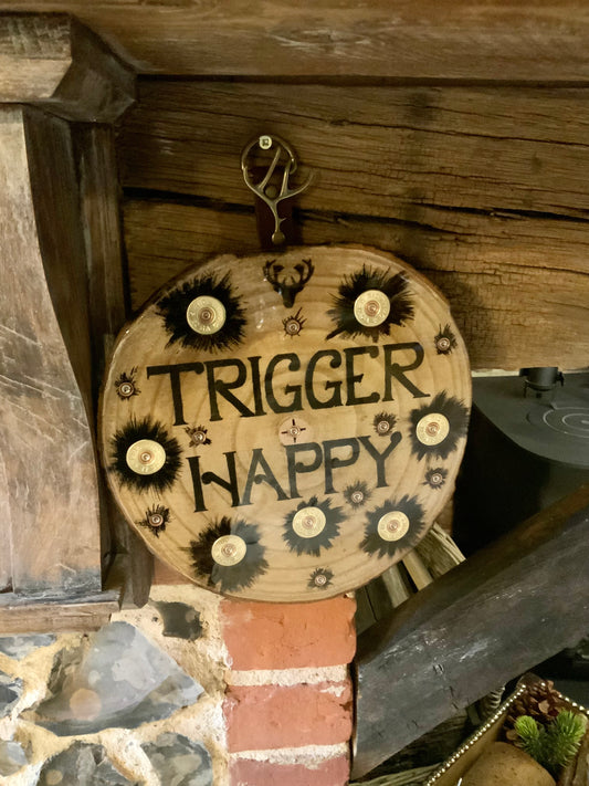 Field Sport Plaque Trigger Happy