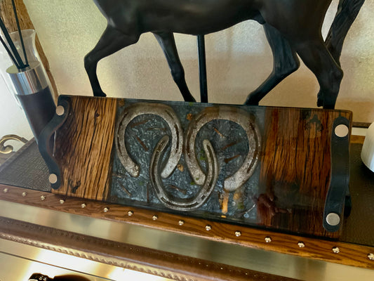 The Skeet MIDI with Horseshoes - Equestrian Charcuterie Platter