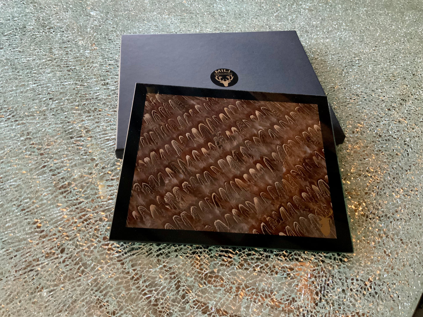 Cock Pheasant Glass Placemat