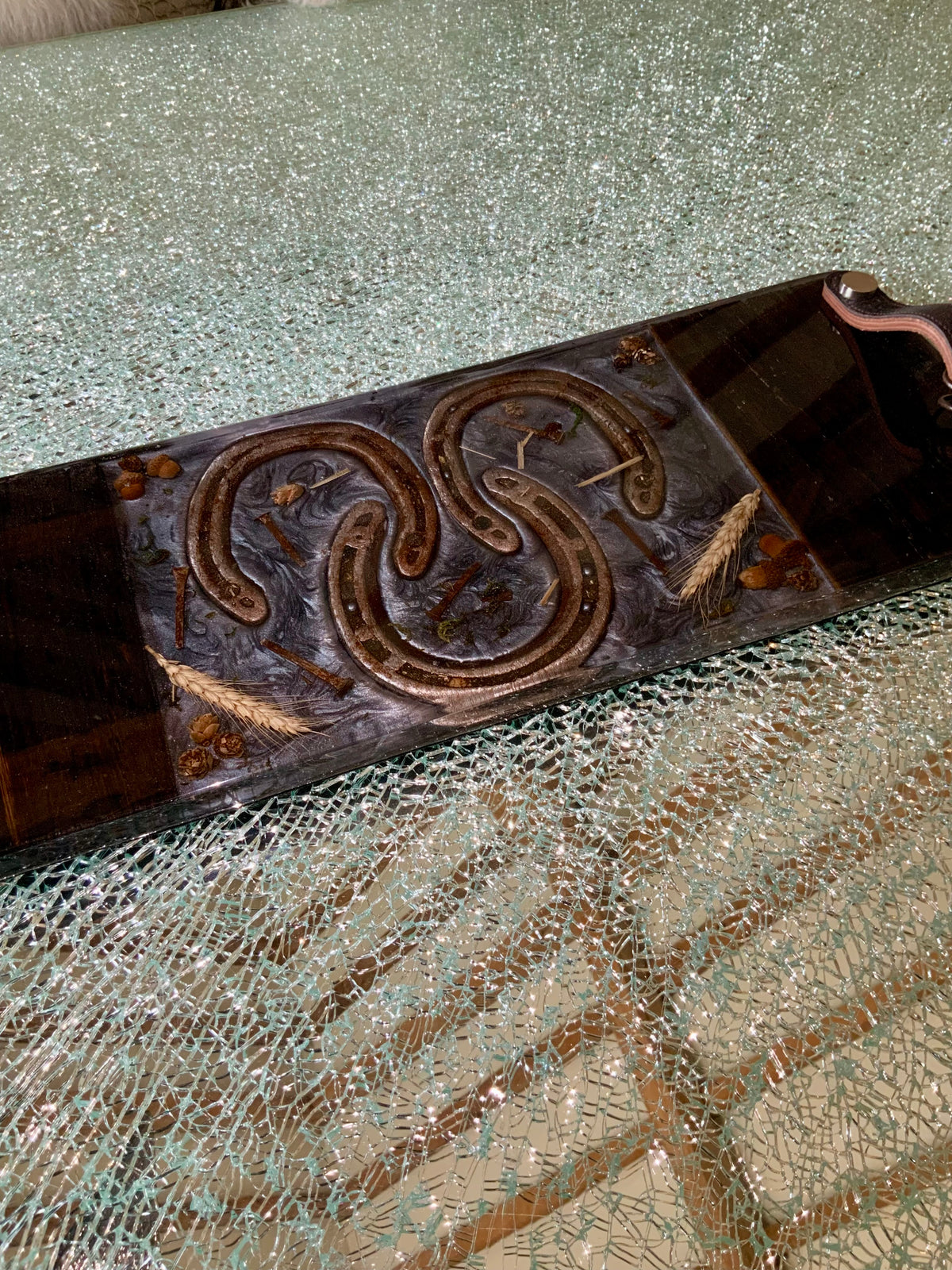 The Skeet MIDI with Horseshoes - Equestrian Charcuterie Platter