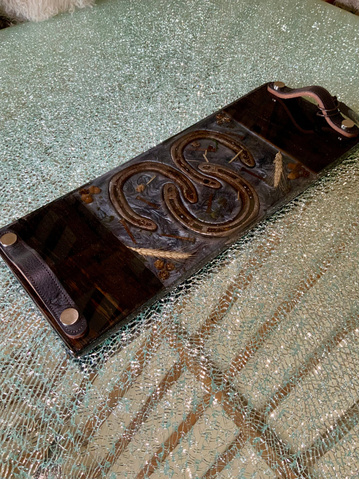 The Skeet MIDI with Horseshoes - Equestrian Charcuterie Platter