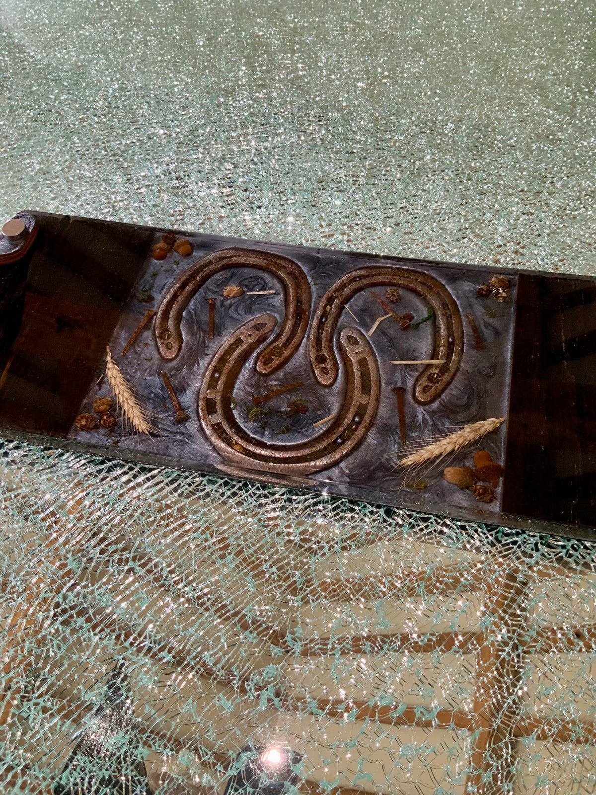 The Skeet MIDI with Horseshoes - Equestrian Charcuterie Platter